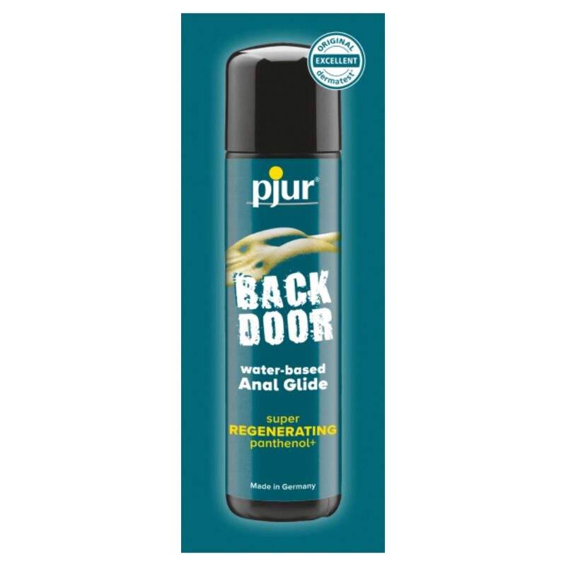 PJUR - BACK DOOR REGENERATING PANTHENOL ANAL WATER BASE 2 ML - NOCTURNA DESIRES