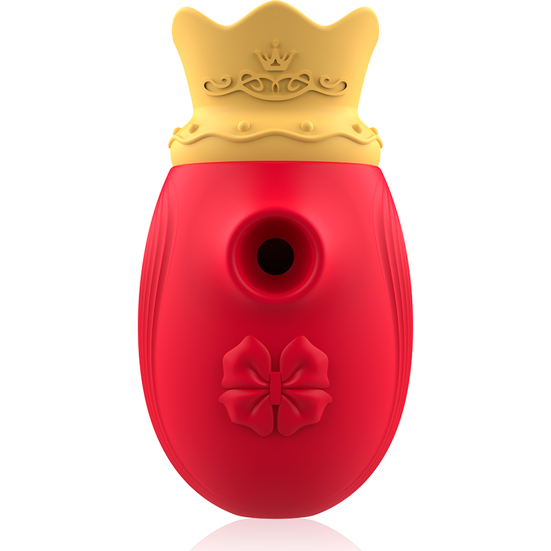 INTENSE - CLITORIS STIMULATOR 10 SUCTION AND LICKING MODES - RED - NOCTURNA DESIRES