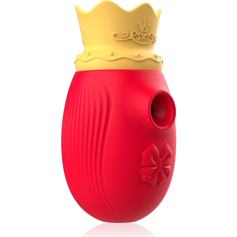 INTENSE - CLITORIS STIMULATOR 10 SUCTION AND LICKING MODES - RED - NOCTURNA DESIRES