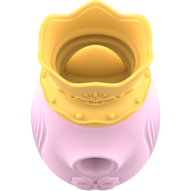 INTENSE - CLITORIS STIMULATOR 10 SUCTION AND LICKING MODES - PINK - NOCTURNA DESIRES