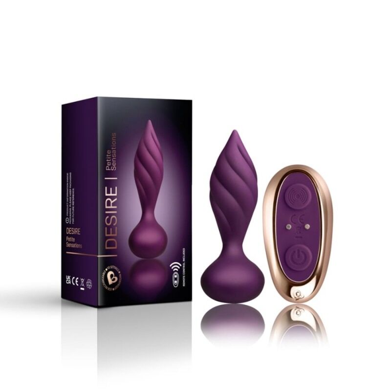 ROCKS-OFF - DESIRE ANAL STIMULATOR - LILAC - NOCTURNA DESIRES