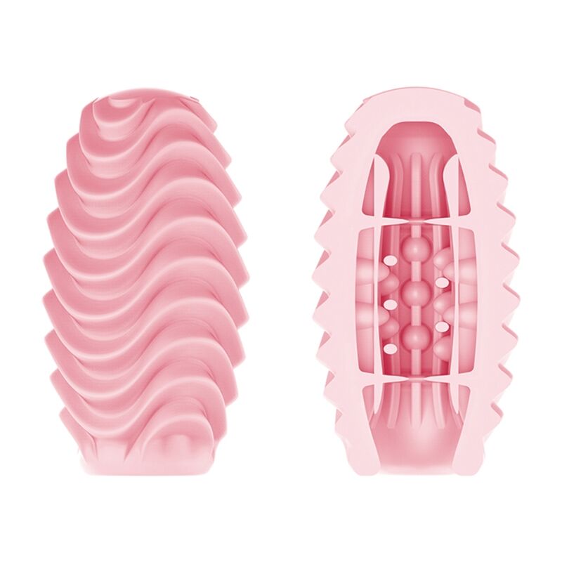 PRETTY LOVE - PINK DOUBLE SIDED MASTURBATOR EGG - NOCTURNA DESIRES