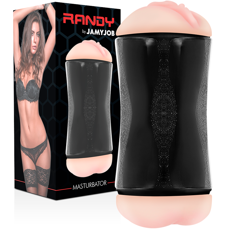 JAMYJOB - RANDY DOUBLE HOLE MASTURBATOR - VAGINA AND ANUS - NOCTURNA DESIRES