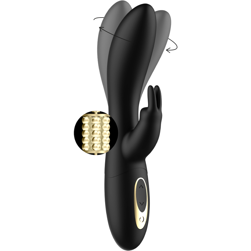 IBIZA - POWERFUL PEARLED ROTATOR WITH RABBIT - NOCTURNA DESIRES