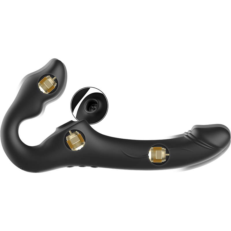 IBIZA - REMOTE CONTROL STRAPLESS VIBRATOR 3 MOTORS 1000 COMBINATIONS. - NOCTURNA DESIRES