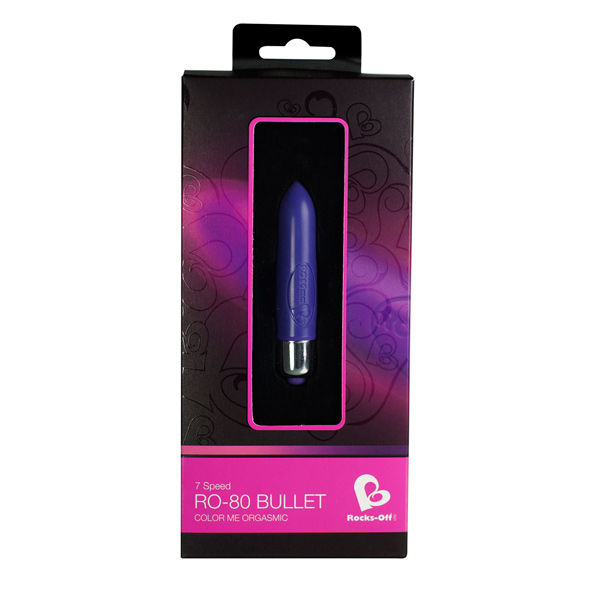 ROCKS-OFF - RO-80 MM COLOR CHANGIN VIBRATING BULLET 7 V ROCKS-OFF  NOCTURNA DESIRES