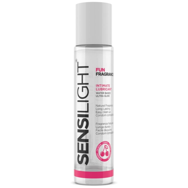 INTIMATELINE - SENSILIGHT WATER BASED LUBRICANT CHERRY 60 ML - NOCTURNA DESIRES
