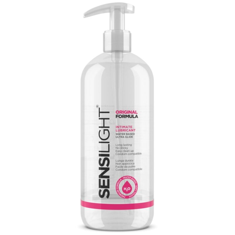 INTIMATELINE - SENSILIGHT ORIGINAL WATER-BASED LUBRICANT FORMULA 500 ML - NOCTURNA DESIRES