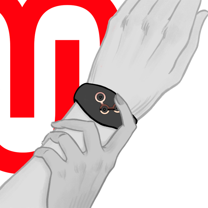 WATCHME - WIRELESS TECHNOLOGY WATCH JET BLACK AND COPPER - NOCTURNA DESIRES