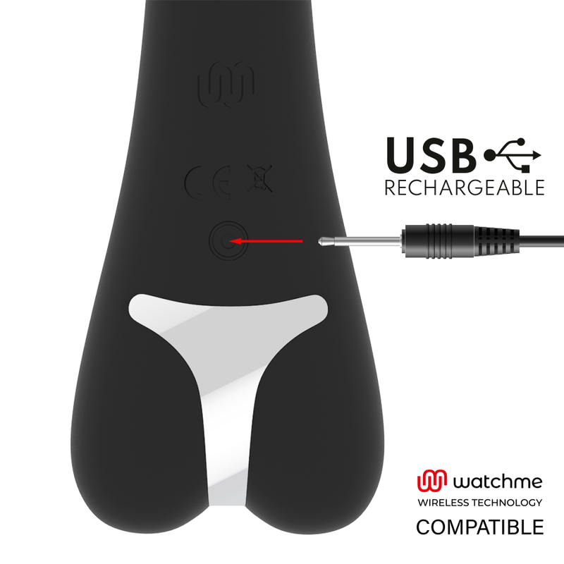 BRILLY GLAM - ERIK VIBRATOR WATCHME WIRELESS TECHNOLOGY COMPATIBLE - NOCTURNA DESIRES