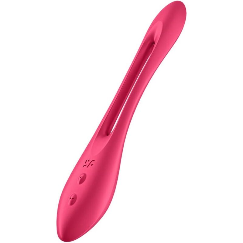 SATISFYER - ELASTIC JOY MULTI VIBRATOR RED - NOCTURNA DESIRES