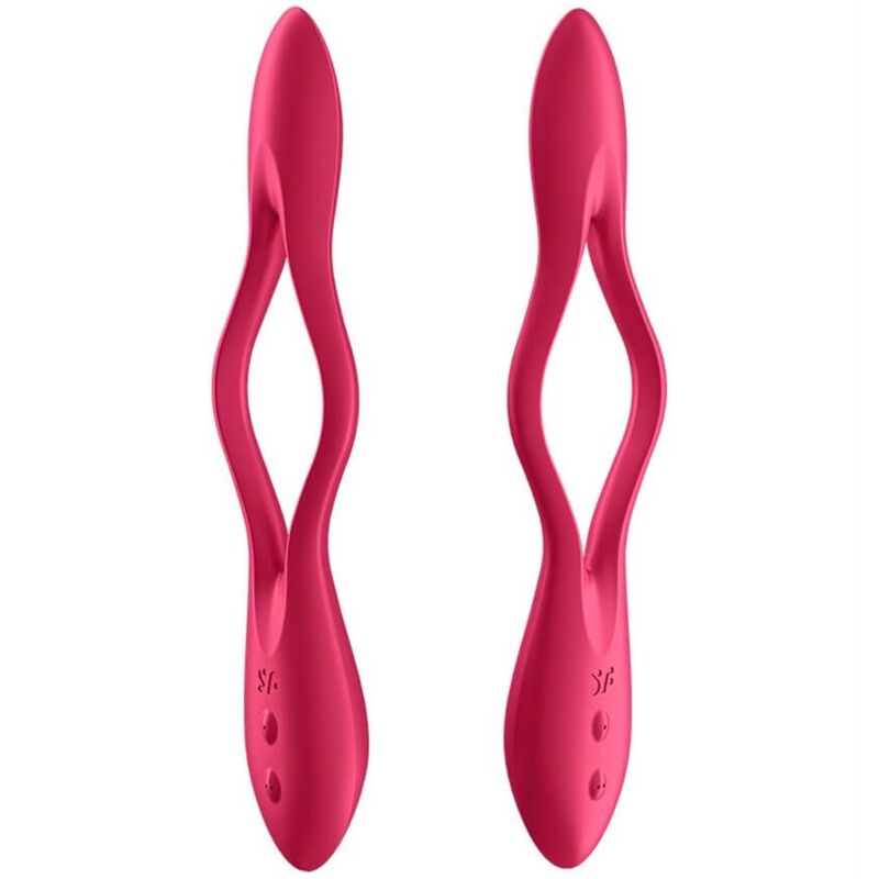 SATISFYER - ELASTIC JOY MULTI VIBRATOR RED - NOCTURNA DESIRES