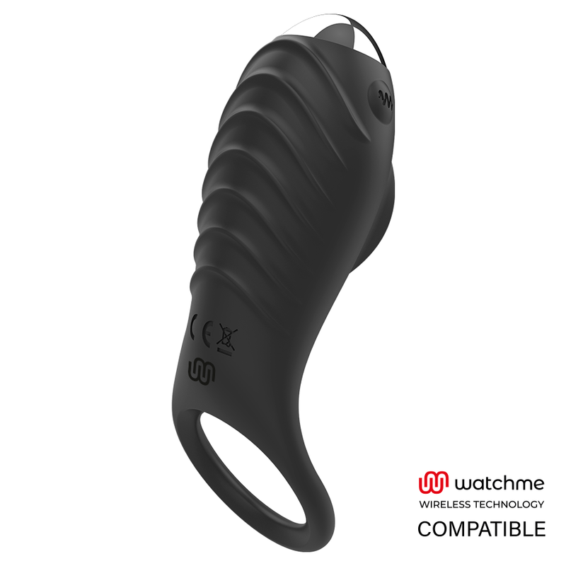 BRILLY GLAM - ALAN COCK RING WATCHME WIRELESS TECHNOLOGY COMPATIBLE - NOCTURNA DESIRES