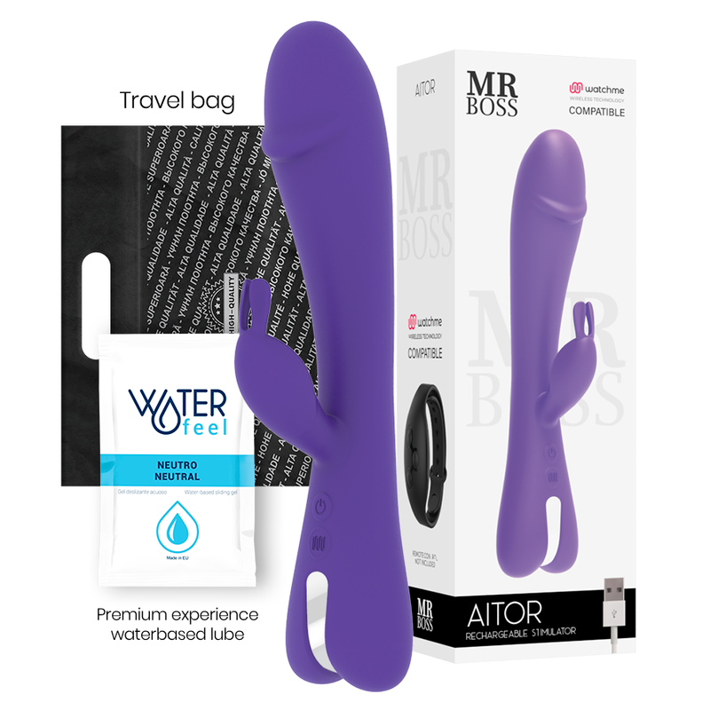 MR BOSS - AITOR RABBIT COMPATIBLE WITH WATCHME WIRELESS TECHNOLOGY - NOCTURNA DESIRES