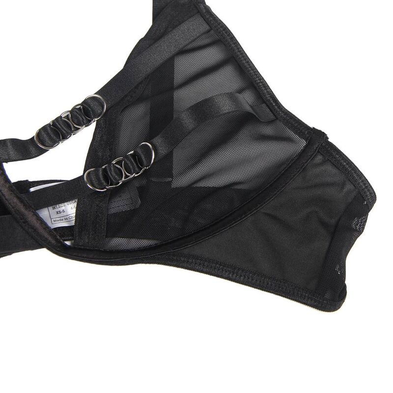 SUBBLIME - SET TWO PIECES SET BRA AND PANTIES S/M - NOCTURNA DESIRES