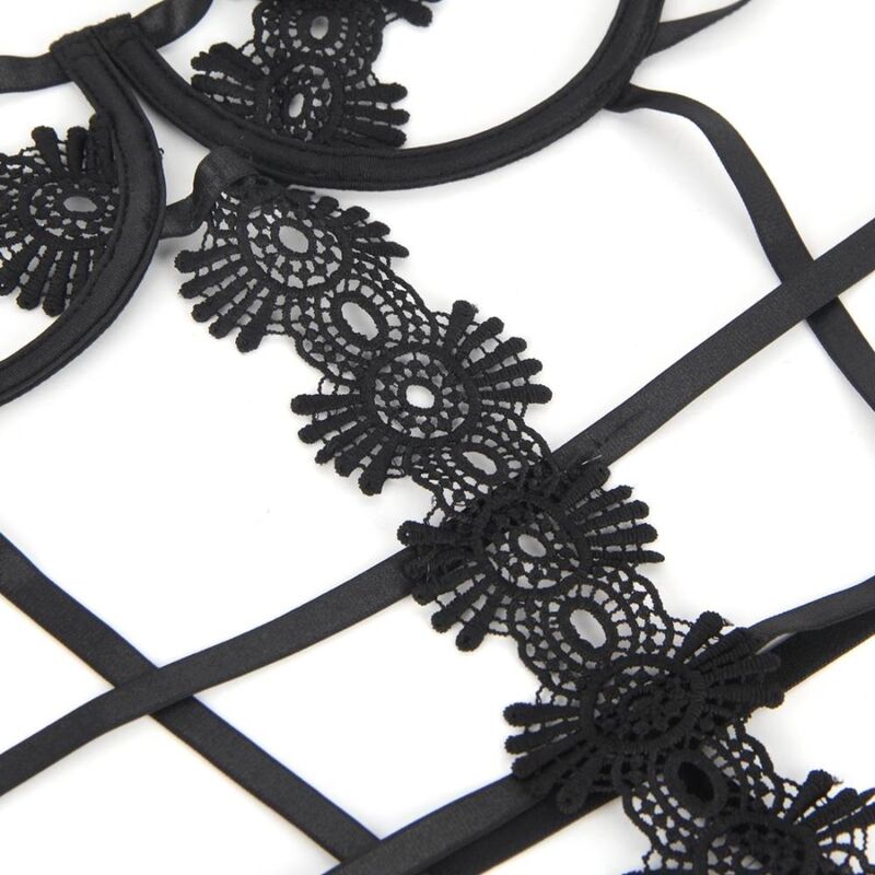SUBBLIME - TEDDY STRAPPY LACE L/XL - NOCTURNA DESIRES