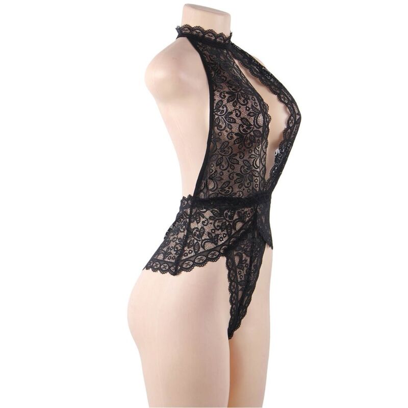 SUBBLIME - TEDDY LACE OPEN CUP L/XL - NOCTURNA DESIRES