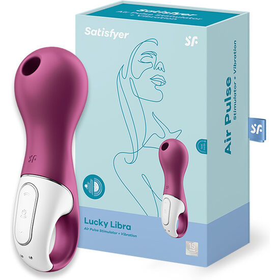 SATISFYER - LUCKY LIBRA STIMULATOR & VIBRATOR - NOCTURNA DESIRES