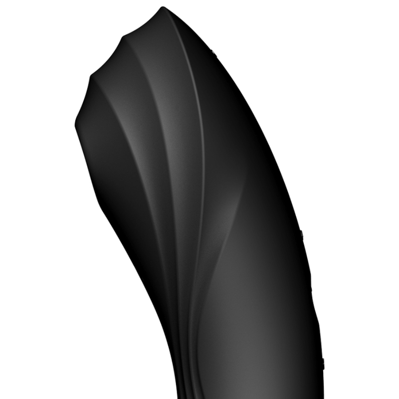 SATISFYER - CURVY TRINITY 4 AIR PULSE VIBRATOR BLACK - NOCTURNA DESIRES