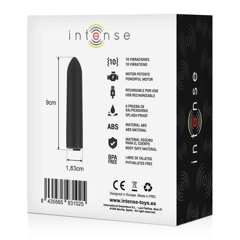 INTENSE - VIBRATING BULLET - 10 PATTERNS - NOCTURNA DESIRES