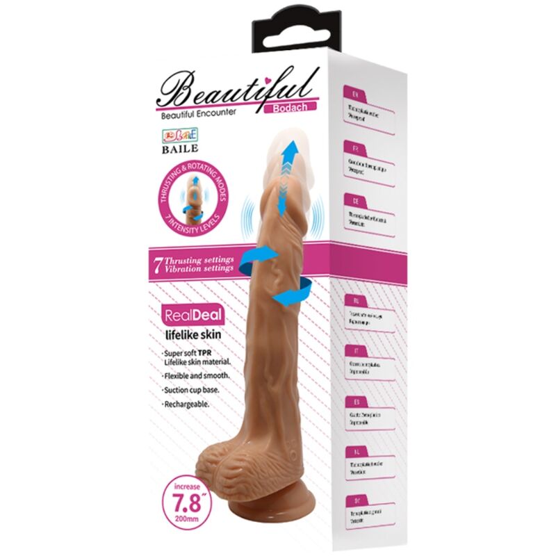 BAILE - BEAUTIFUL ENCOUNTER BODACH VIBRATION AND ROTATION 20 CM - NOCTURNA DESIRES