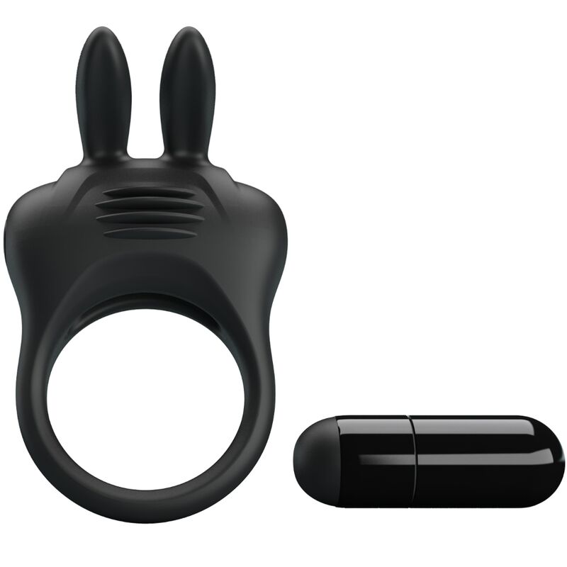PRETTY LOVE - DAVION RABBIT VIBRATOR RING - NOCTURNA DESIRES