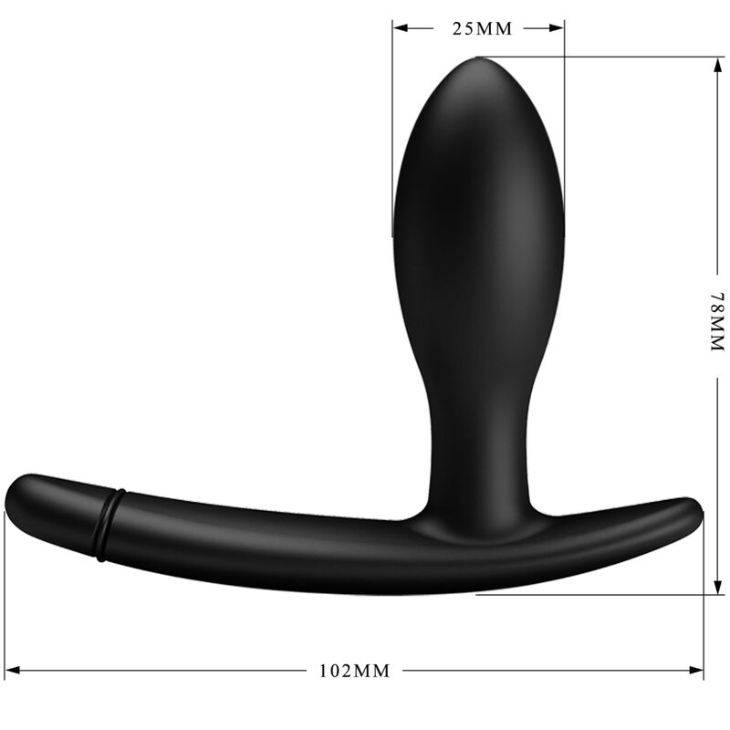 PRETTY LOVE - DRAKE INFLATABLE ANAL PLUG - NOCTURNA DESIRES