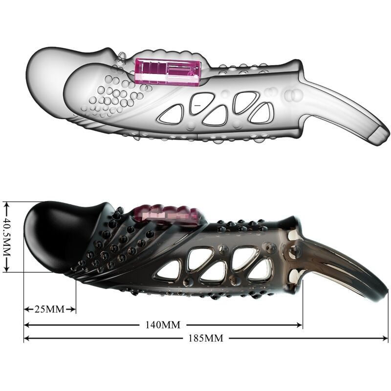 PRETTY LOVE - CECELIA BLACK PENIS SHEATH - NOCTURNA DESIRES