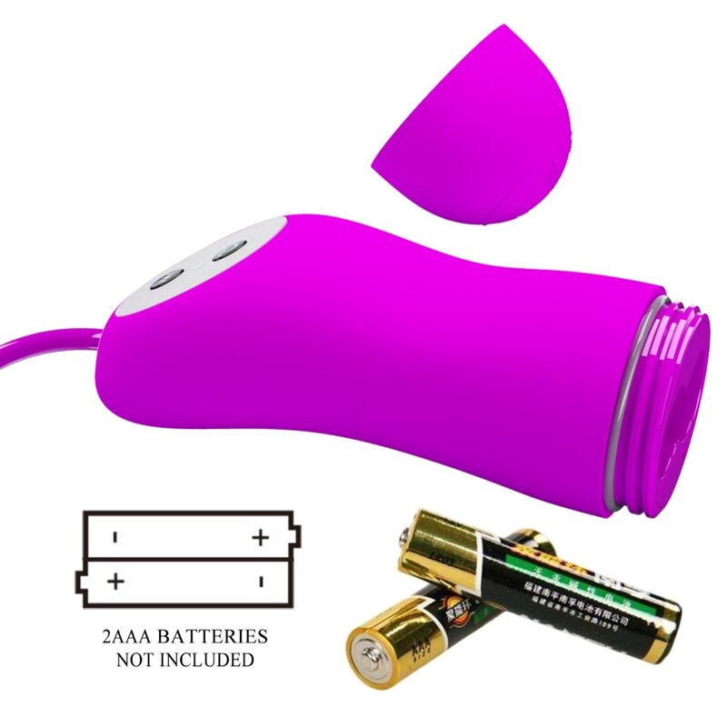 PRETTY LOVE - VIBRATING BULLET AND SUCTION CUP - NOCTURNA DESIRES