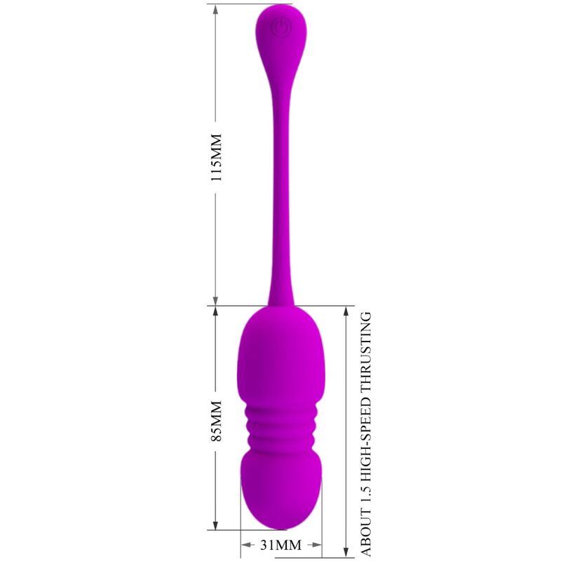 PRETTY LOVE - CALLIERI VIBRATING EGG - NOCTURNA DESIRES