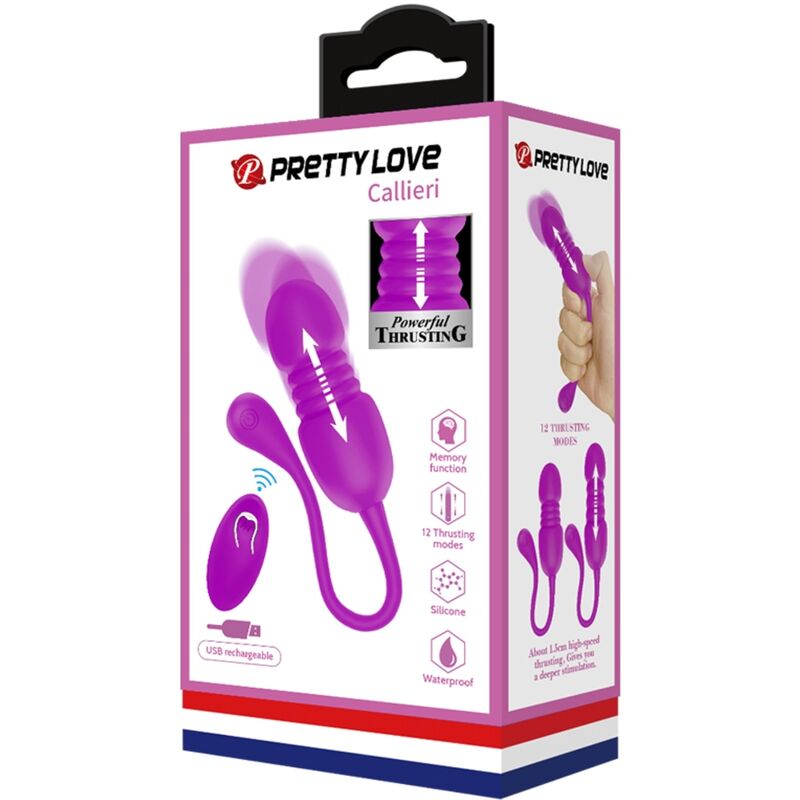 PRETTY LOVE - CALLIERI VIBRATING EGG - NOCTURNA DESIRES