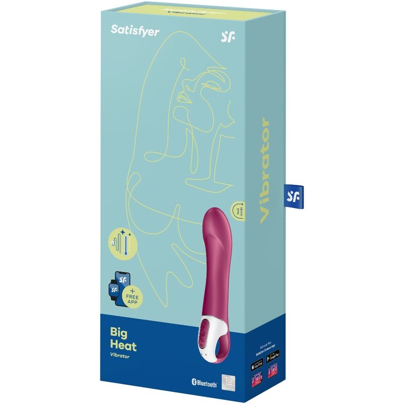 SATISFYER - BIG HEAT GSPOT VIBRATOR - NOCTURNA DESIRES