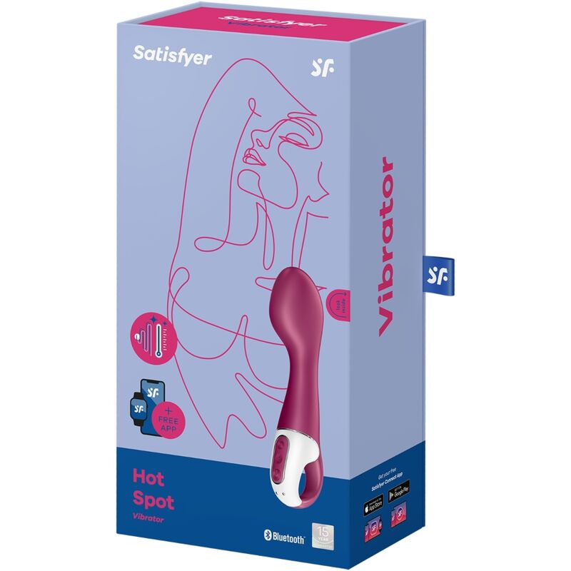 SATISFYER - HOT SPOT GSPOT VIBRATOR - NOCTURNA DESIRES