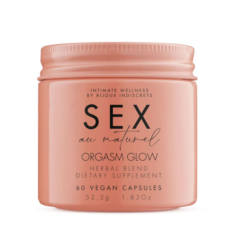 BIJOUX - ORGASM GLOW FOOD SUPPLEMENT 60 CAPSULES - NOCTURNA DESIRES