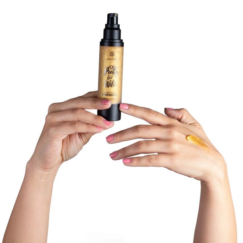 SECRETPLAY - PRETTY BUT WILD GLOW BODY OIL 50 ML - NOCTURNA DESIRES