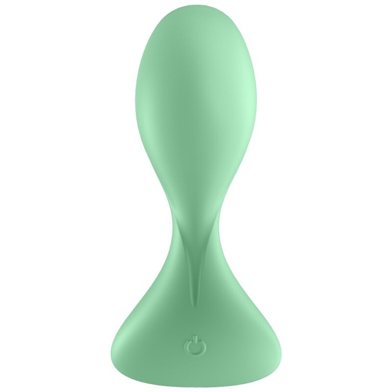 SATISFYER - TRENDSETTER VIBRATING PLUG APP GREEN - NOCTURNA DESIRES