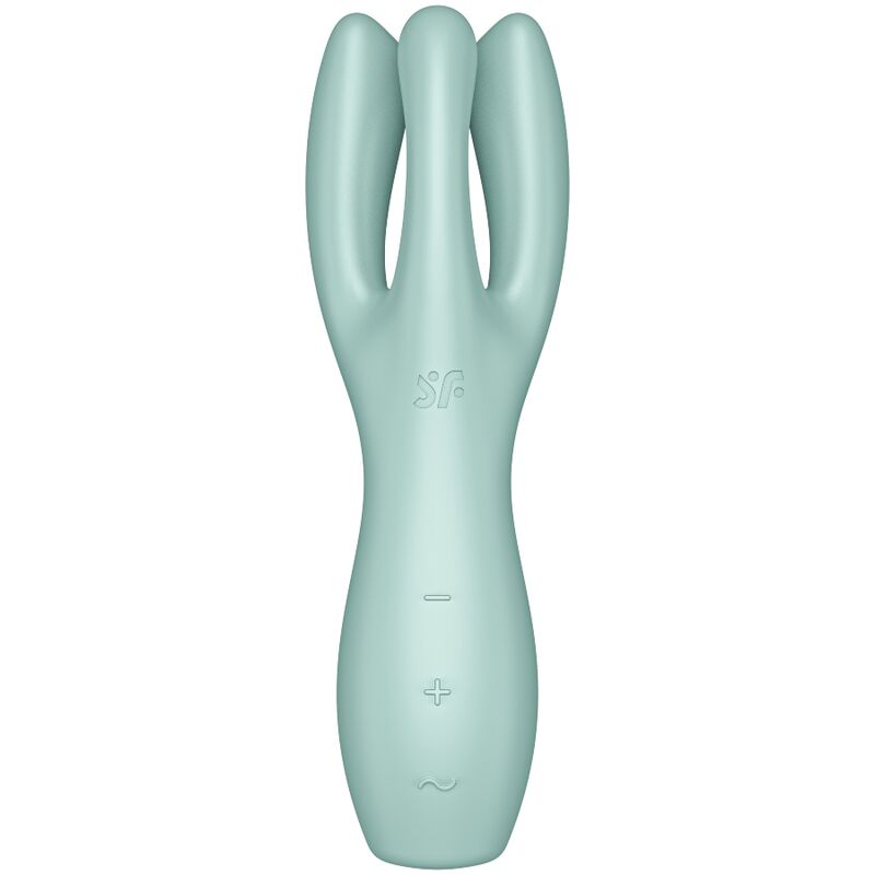 SATISFYER - THREESOME 3 VIBRATOR MINT - NOCTURNA DESIRES
