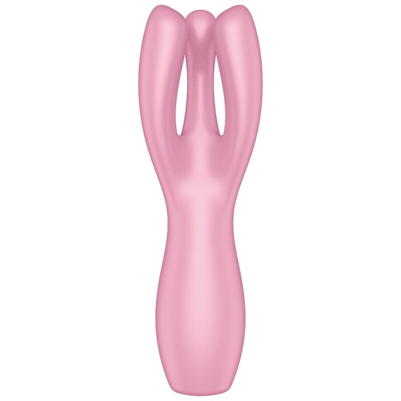SATISFYER - THREESOME 3 VIBRATOR PINK - NOCTURNA DESIRES
