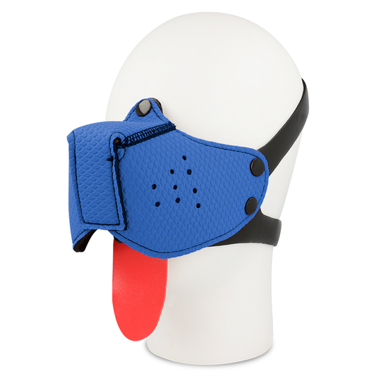 OHMAMA FETISH DOG MUZZLE - BLUE - NOCTURNA DESIRES
