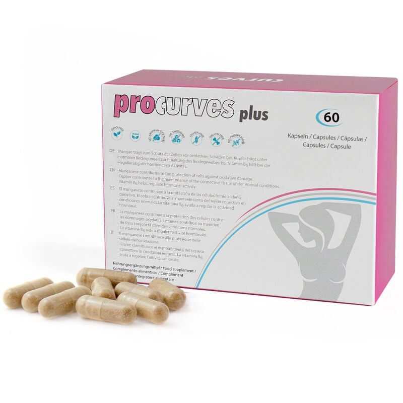500 COSMETICS - PROCURVES PLUS NATURAL BREAST ENHANCEMENT CAPSULES 500COSMETICS  NOCTURNA DESIRES