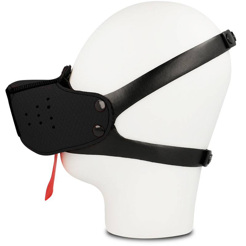 OHMAMA FETISH DOG MUZZLE - BLACK - NOCTURNA DESIRES