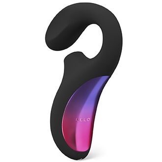LELO - ENIGMA CRUISE DOUBLE STIMULATION SONIC MASSAGER BLACK - NOCTURNA DESIRES