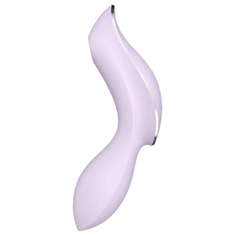 SATISFYER - CURVY TRINITY 2 AIR PULSE VIBRATOR PURPLE SATISFYER AIR PULSE  NOCTURNA DESIRES