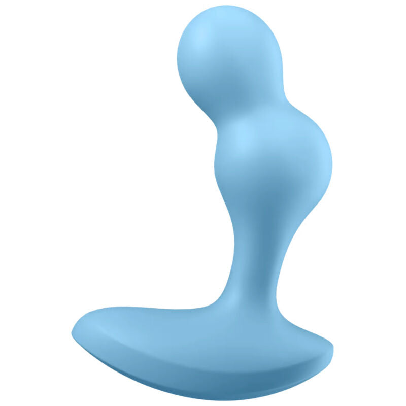 SATISFYER - DEEP DIVER VIBRATING PLUG APP BLUE - NOCTURNA DESIRES