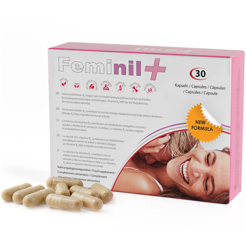 500 COSMETICS - FEMINIL+ FEMALE SEXUAL LIBIDO ENHANCEMENT - 30 CAPSULES 500COSMETICS  NOCTURNA DESIRES