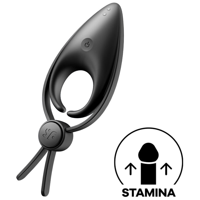 SATISFYER - SNIPER RING VIBRATOR BLACK - NOCTURNA DESIRES