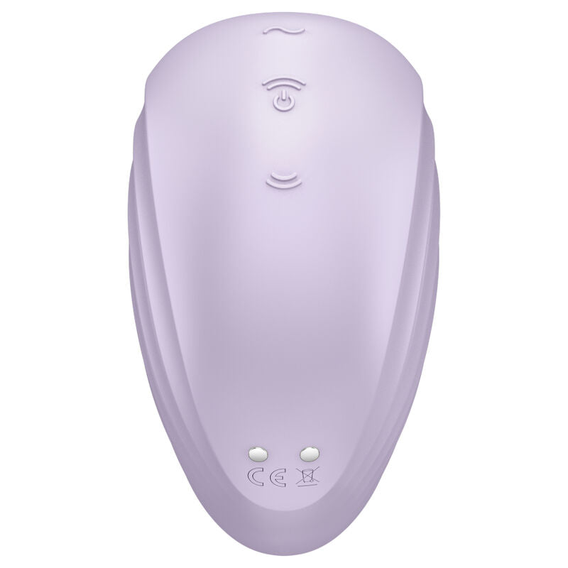 SATISFYER - PEARL DIVER AIR PULSE STIMULATOR & VIBRATOR VIOLET - NOCTURNA DESIRES