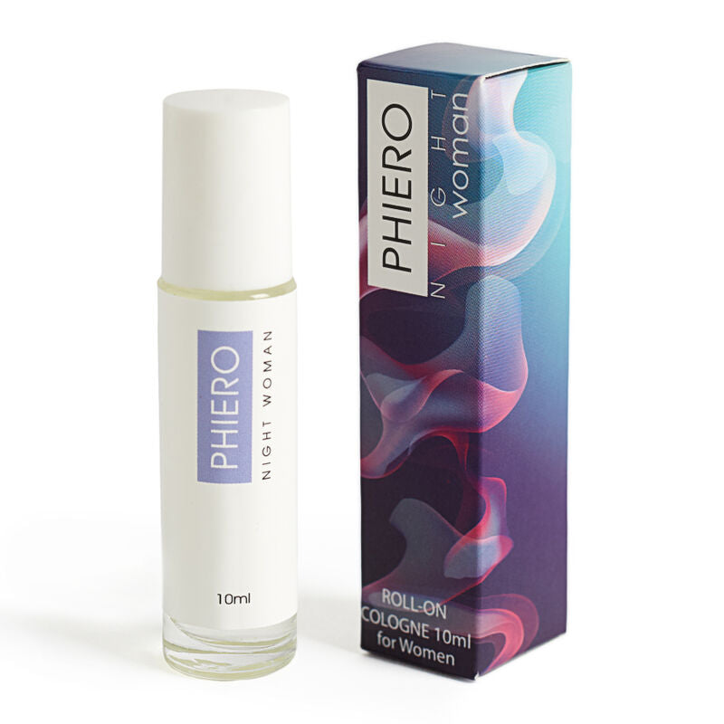 500 COSMETICS - PHIERO NIGHT WOMAN. PERFUME WITH PHEROMONES IN ROLL-ON FORMAT FOR WOMEN 500COSMETICS  NOCTURNA DESIRES