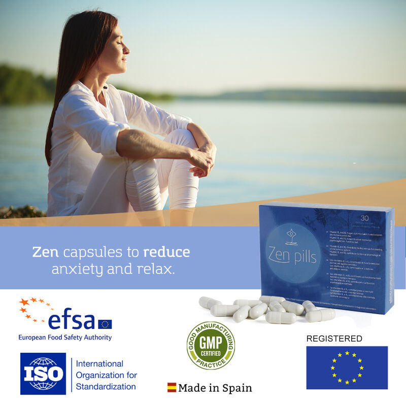 500 COSMETICS - ZEN PILLS CAPSULES TO REDUCE ANXIETY 500COSMETICS  NOCTURNA DESIRES