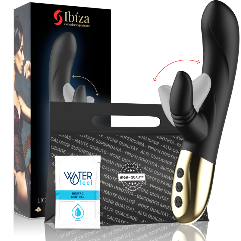 IBIZA - VIBRATOR NEW EXPERIENCE WITH LICKING RABBIT - NOCTURNA DESIRES